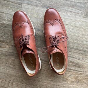 Cole Haan Brown Leather Shortwing Oxford Men's Shoes  8.5 M. $110